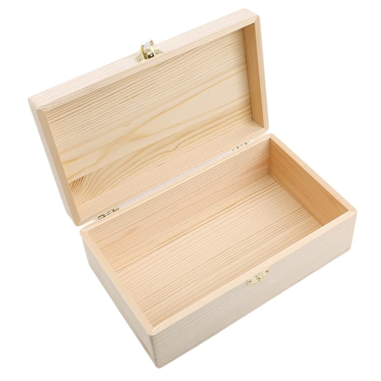Caja de almacenamiento de madera