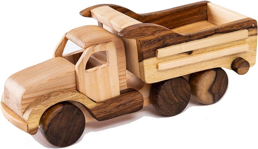 Camión de juguete de madera